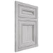 Shiloh Cabinetry Flush Inset Glenbrook Walnut Plain Cut Stratus Door