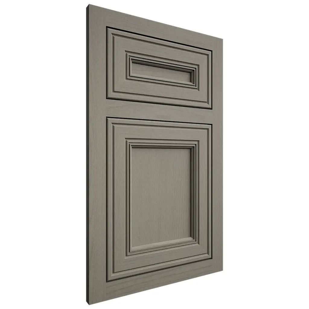 Shiloh Cabinetry Flush Inset Glenbrook Walnut Plain Cut Thyme Door