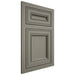 Shiloh Cabinetry Flush Inset Glenbrook Walnut Plain Cut Thyme Door