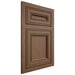 Shiloh Cabinetry Flush Inset Glenbrook White Oak Plain Cut Autumn Door