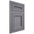 Shiloh Cabinetry Flush Inset Glenbrook White Oak Plain Cut Cadet Door