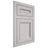 Shiloh Cabinetry Flush Inset Glenbrook White Oak Plain Cut Cotton Door