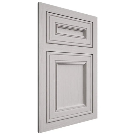 Shiloh Cabinetry Flush Inset Glenbrook White Oak Plain Cut Cotton Door