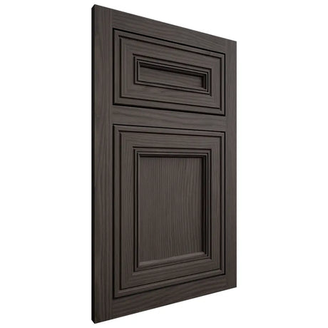 Shiloh Cabinetry Flush Inset Glenbrook White Oak Plain Cut Creekside Door