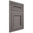 Shiloh Cabinetry Flush Inset Glenbrook White Oak Plain Cut Flagstone Door