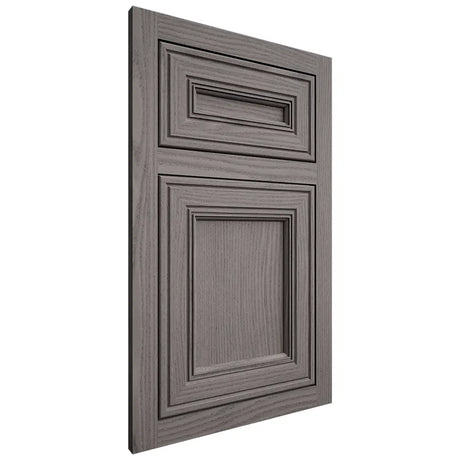 Shiloh Cabinetry Flush Inset Glenbrook White Oak Plain Cut Flagstone Door
