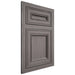 Shiloh Cabinetry Flush Inset Glenbrook White Oak Plain Cut Flagstone Door