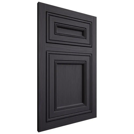 Shiloh Cabinetry Flush Inset Glenbrook White Oak Plain Cut Harbor Door