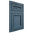Shiloh Cabinetry Flush Inset Glenbrook White Oak Plain Cut Hudson Door