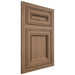 Shiloh Cabinetry Flush Inset Glenbrook White Oak Plain Cut Medium Door