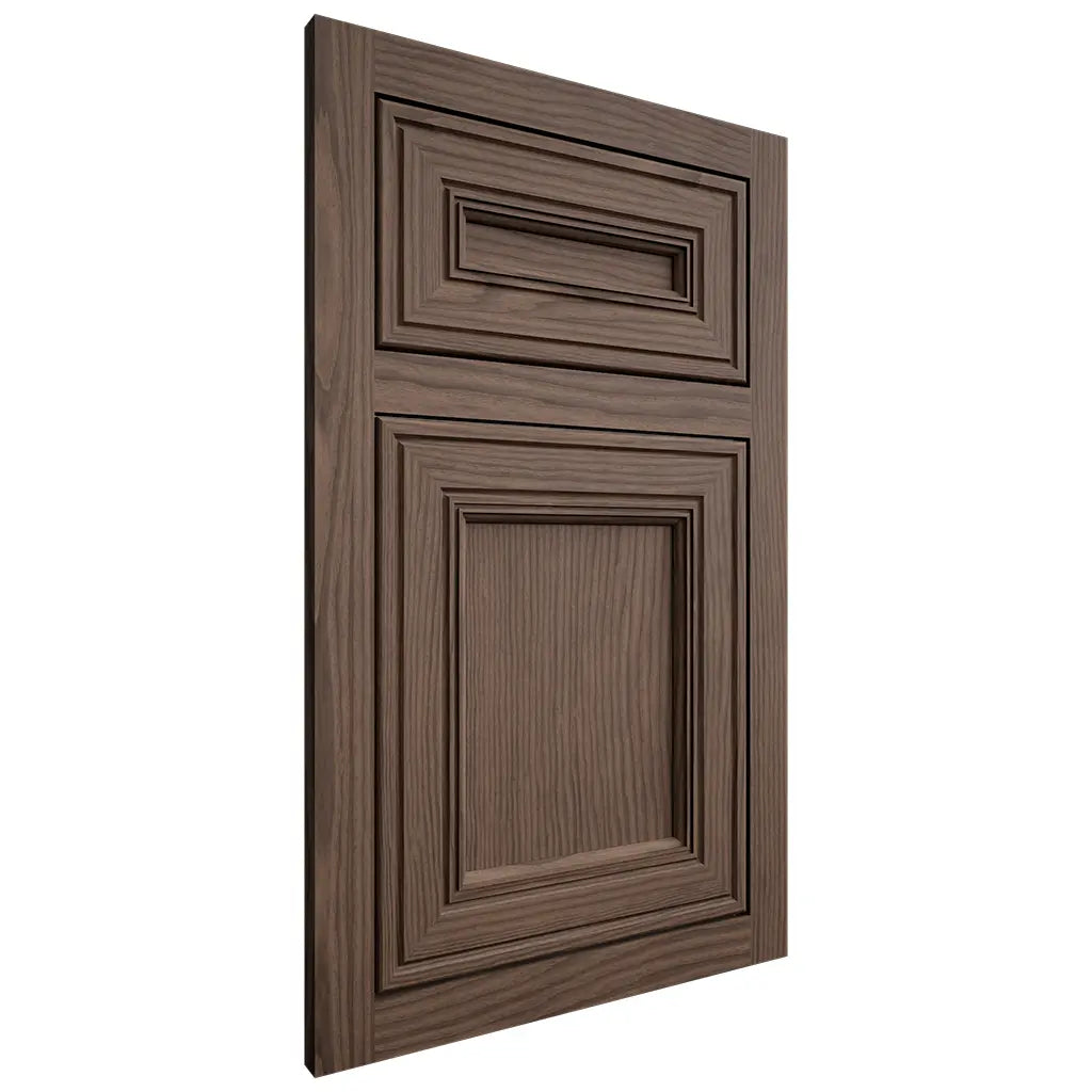 Shiloh Cabinetry Flush Inset Glenbrook White Oak Plain Cut Mineral Door