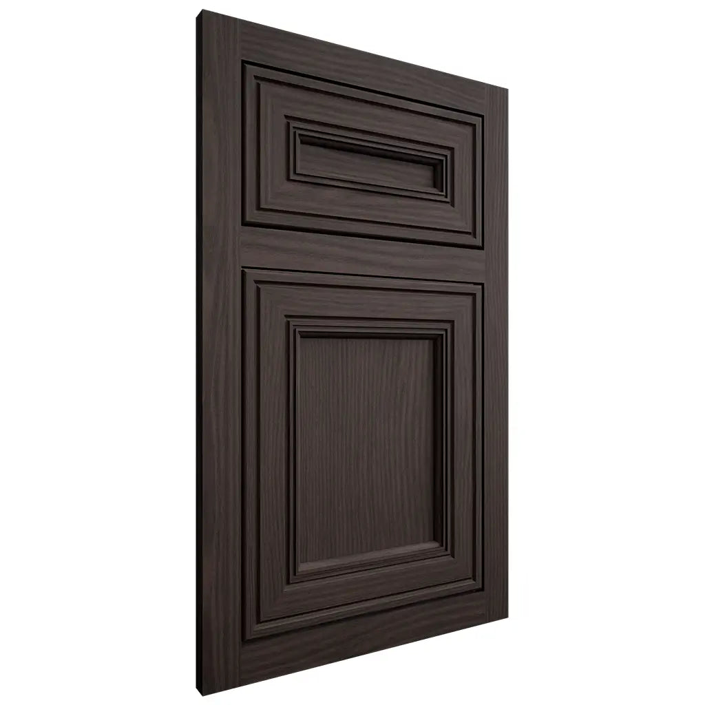 Shiloh Cabinetry Flush Inset Glenbrook White Oak Plain Cut Morel Door