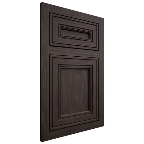Shiloh Cabinetry Flush Inset Glenbrook White Oak Plain Cut Morel Door