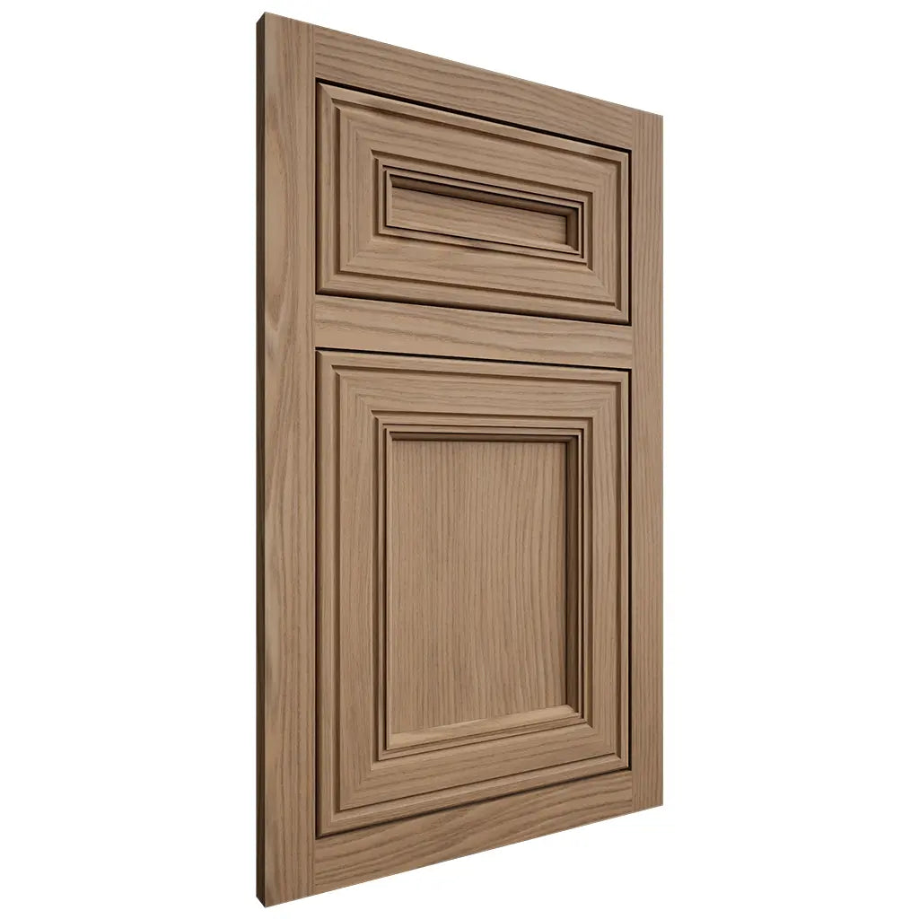 Shiloh Cabinetry Flush Inset Glenbrook White Oak Plain Cut Natural Door