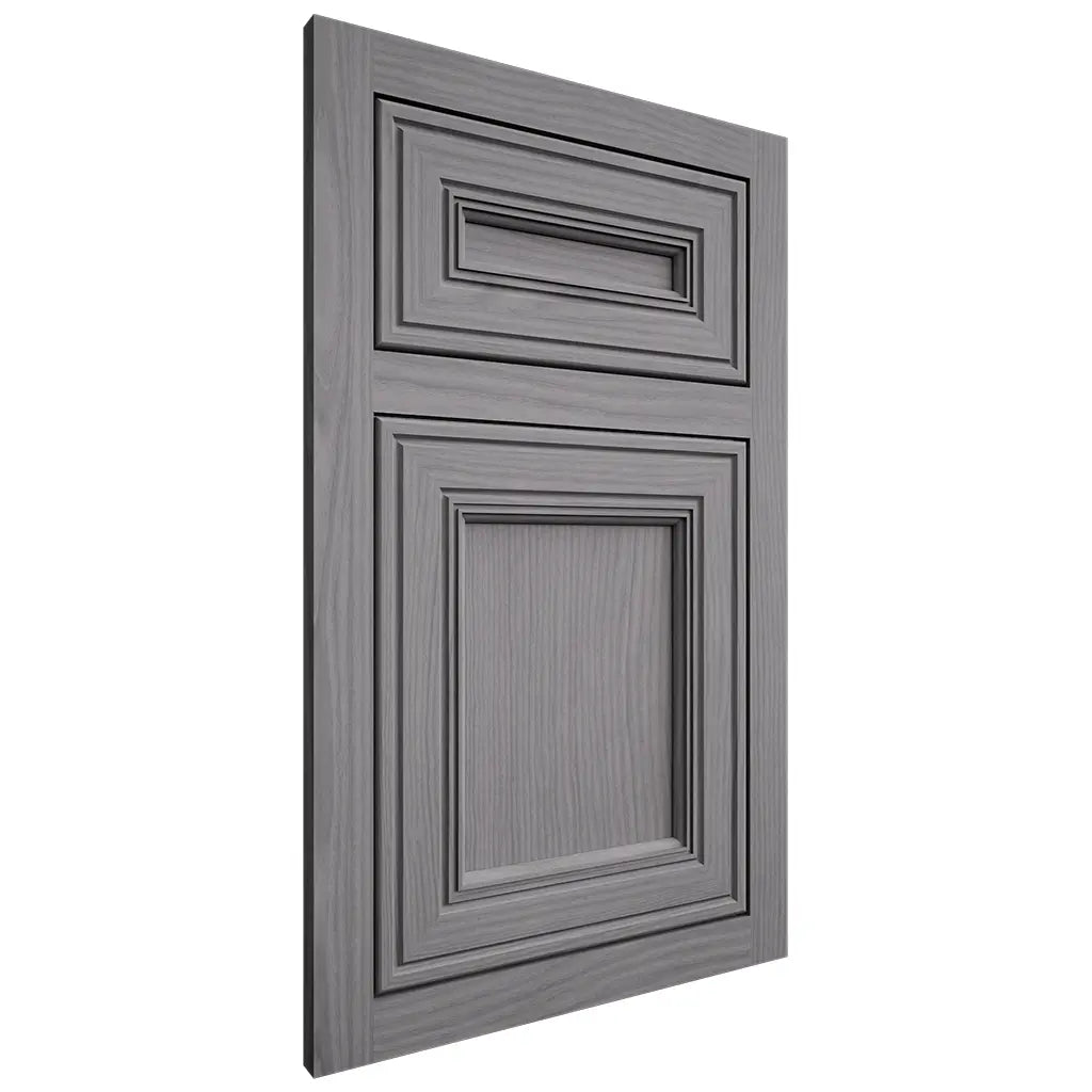 Shiloh Cabinetry Flush Inset Glenbrook White Oak Plain Cut Sterling Door
