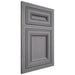 Shiloh Cabinetry Flush Inset Glenbrook White Oak Plain Cut Sterling Door