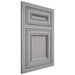 Shiloh Cabinetry Flush Inset Glenbrook White Oak Plain Cut Stratus Door