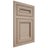 Shiloh Cabinetry Flush Inset Glenbrook White Oak Plain Cut Straw Door