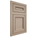 Shiloh Cabinetry Flush Inset Glenbrook White Oak Plain Cut Straw Door