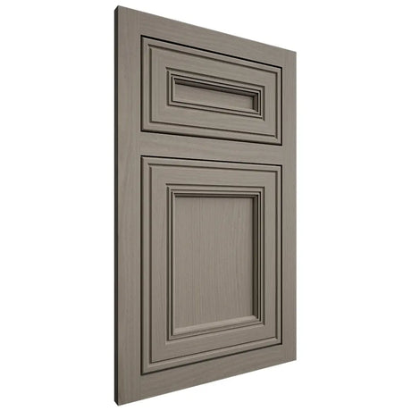 Shiloh Cabinetry Flush Inset Glenbrook White Oak Plain Cut Thyme Door