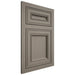 Shiloh Cabinetry Flush Inset Glenbrook White Oak Plain Cut Thyme Door