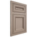 Shiloh Cabinetry Flush Inset Glenbrook White Oak Plain Cut Whitewash Door