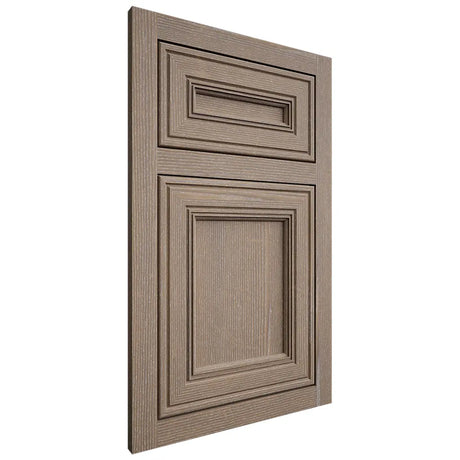 Shiloh Cabinetry Flush Inset Glenbrook White Oak Quarter Sawn Almond Door