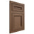 Shiloh Cabinetry Flush Inset Glenbrook White Oak Quarter Sawn Autumn Door