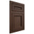 Shiloh Cabinetry Flush Inset Glenbrook White Oak Quarter Sawn Braun Door