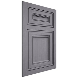 Shiloh Cabinetry Flush Inset Glenbrook White Oak Quarter Sawn Cadet Door