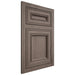 Shiloh Cabinetry Flush Inset Glenbrook White Oak Quarter Sawn Clay Door