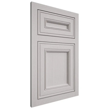 Shiloh Cabinetry Flush Inset Glenbrook White Oak Quarter Sawn Cotton Door