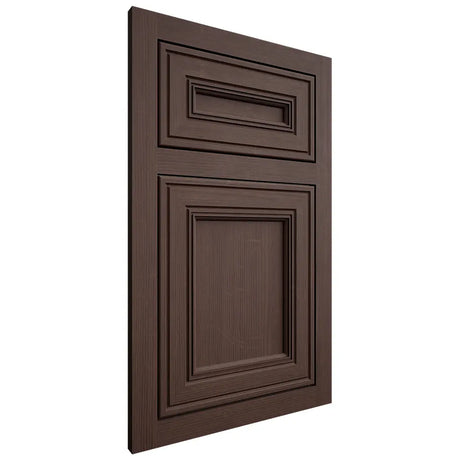 Shiloh Cabinetry Flush Inset Glenbrook White Oak Quarter Sawn Dusk Door