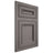 Shiloh Cabinetry Flush Inset Glenbrook White Oak Quarter Sawn Flagstone Door