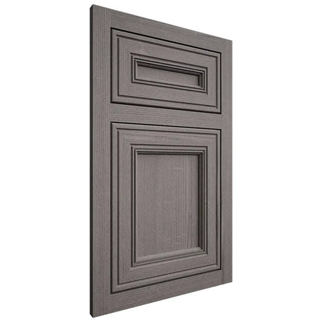Shiloh Cabinetry Flush Inset Glenbrook White Oak Quarter Sawn Flagstone Door