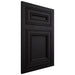 Shiloh Cabinetry Flush Inset Glenbrook White Oak Quarter Sawn Ink Door