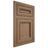 Shiloh Cabinetry Flush Inset Glenbrook White Oak Quarter Sawn Medium Door