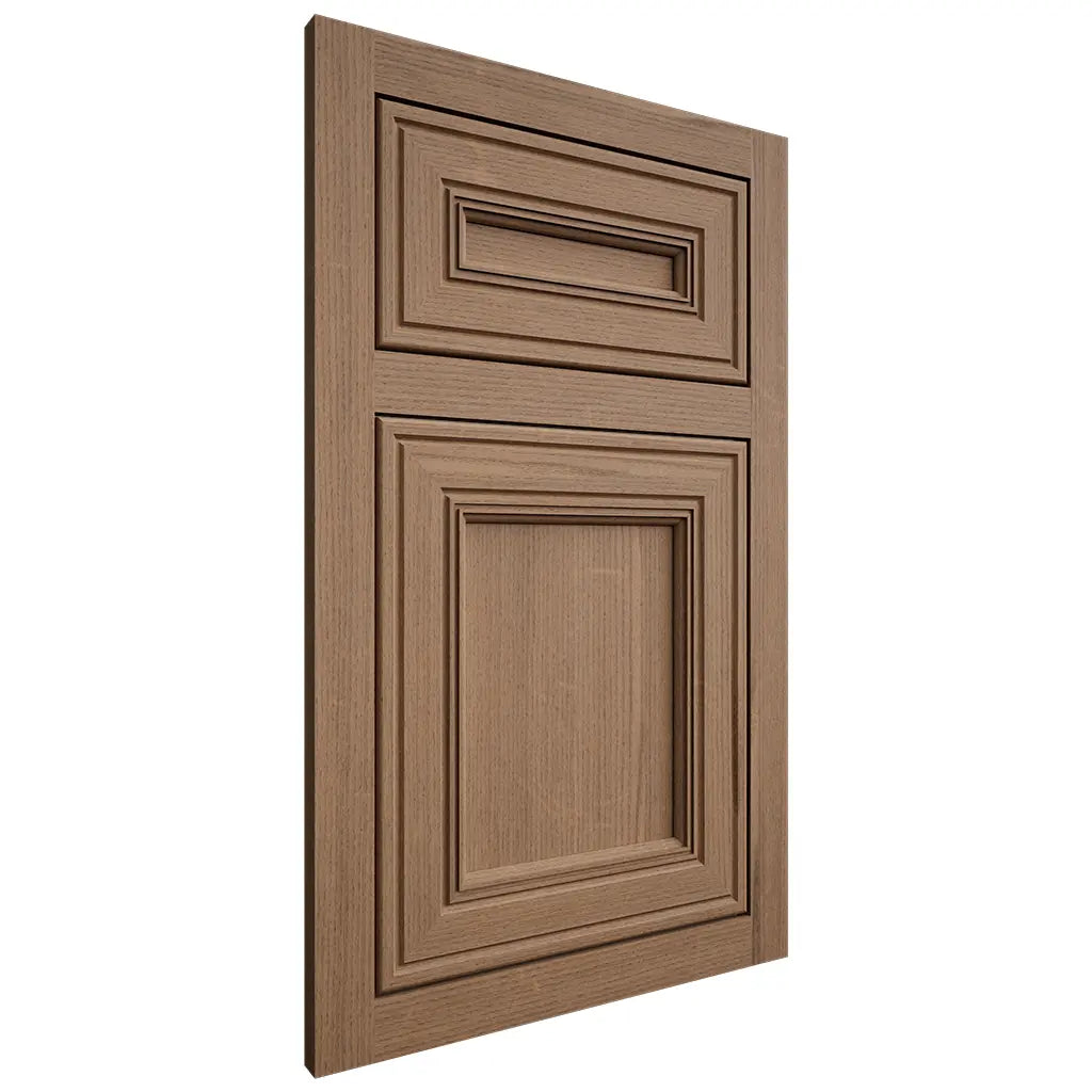 Shiloh Cabinetry Flush Inset Glenbrook White Oak Quarter Sawn Medium Door