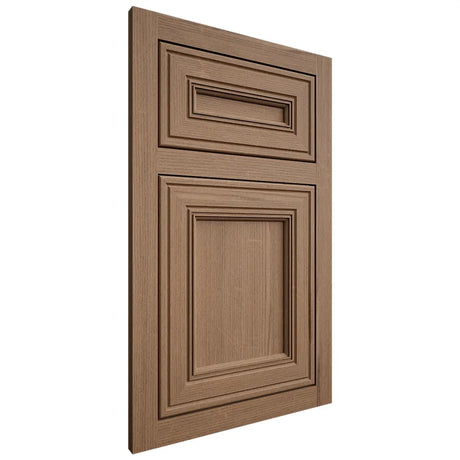 Shiloh Cabinetry Flush Inset Glenbrook White Oak Quarter Sawn Medium Door