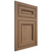 Shiloh Cabinetry Flush Inset Glenbrook White Oak Quarter Sawn Medium Door