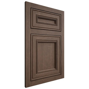 Shiloh Cabinetry Flush Inset Glenbrook White Oak Quarter Sawn Mineral Door