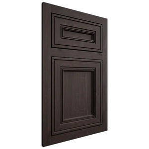 Shiloh Cabinetry Flush Inset Glenbrook White Oak Quarter Sawn Morel Door