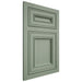 Shiloh Cabinetry Flush Inset Glenbrook White Oak Quarter Sawn Moss Door