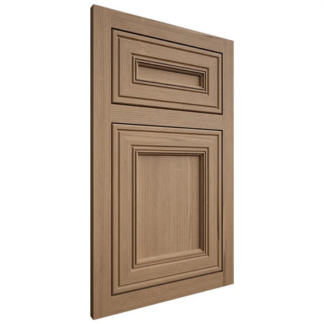 Shiloh Cabinetry Flush Inset Glenbrook White Oak Quarter Sawn Natural Door