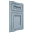 Shiloh Cabinetry Flush Inset Glenbrook White Oak Quarter Sawn Sky Door