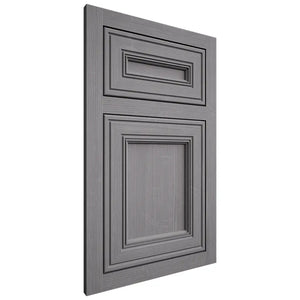 Shiloh Cabinetry Flush Inset Glenbrook White Oak Quarter Sawn Sterling Door
