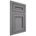 Shiloh Cabinetry Flush Inset Glenbrook White Oak Quarter Sawn Sterling Door