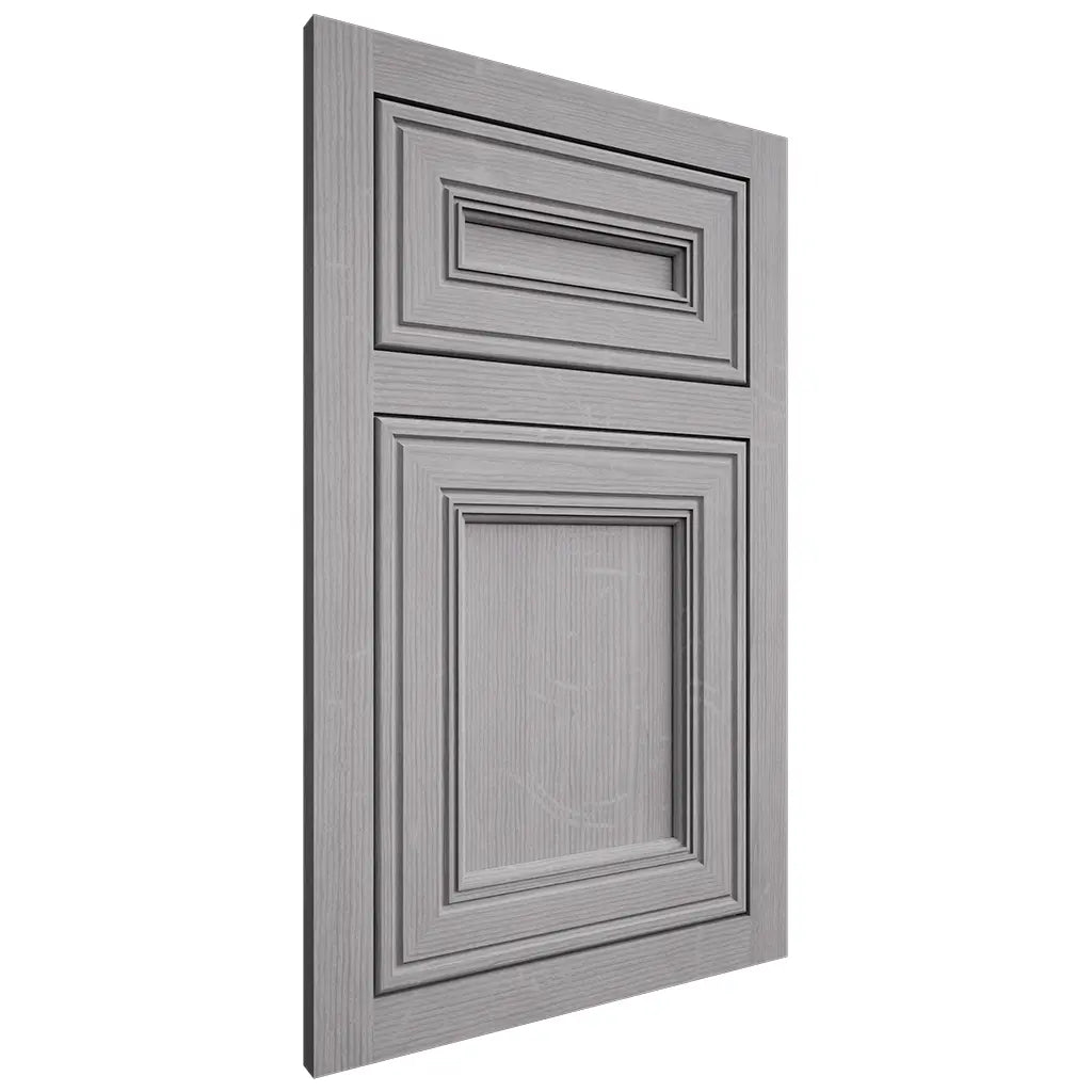 Shiloh Cabinetry Flush Inset Glenbrook White Oak Quarter Sawn Stratus Door