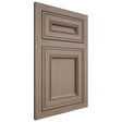 Shiloh Cabinetry Flush Inset Glenbrook White Oak Rift Cut Almond Door