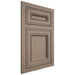 Shiloh Cabinetry Flush Inset Glenbrook White Oak Rift Cut Almond Door